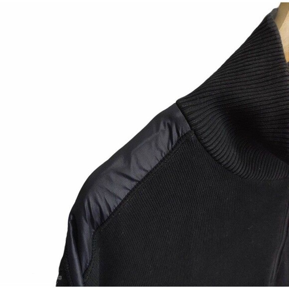 BOSS Hugo Boss 1/4 Zip Men's Size Large Pullover Sweater Black Regular Fit - Picture 3 of 14